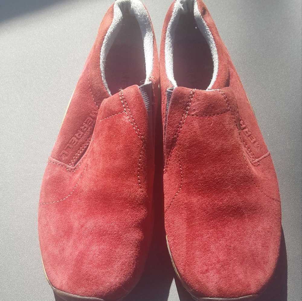 MERRELL jungle mocs suede slip-on